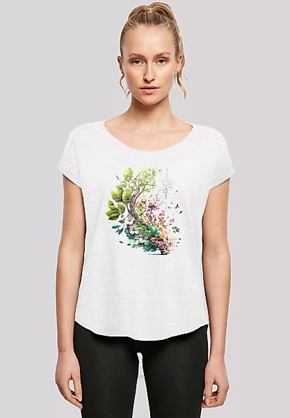 F4NT4STIC T-Shirt "Baum mit Blumen", Print günstig online kaufen