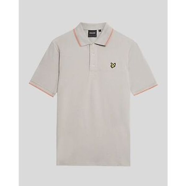 Lyle & Scott  T-Shirts & Poloshirts SP1524VOG TIPPED POLO-X734 PALE GREY günstig online kaufen