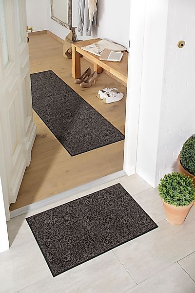my home Fußmatte Ember, rechteckig, Höhe: günstig online kaufen