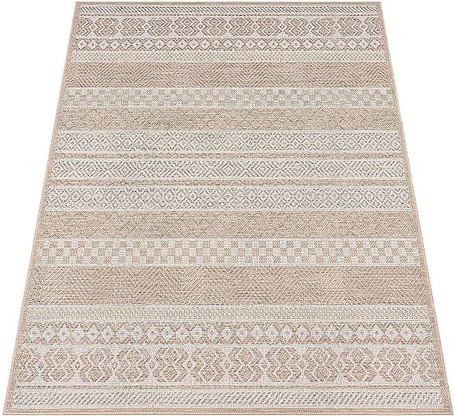 Paco Home Teppich »Vermont 183«, rechteckig, 4 mm Höhe, Flachgewebe, modern günstig online kaufen