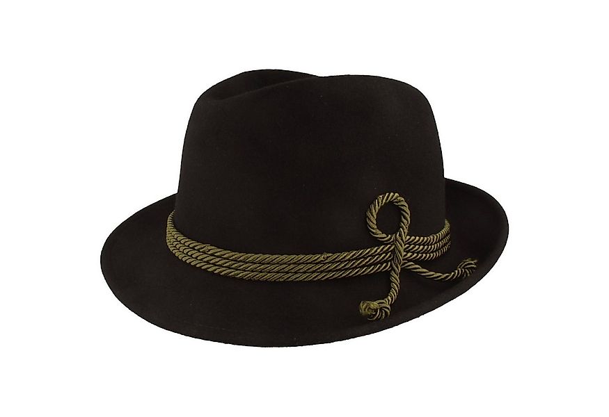 Breiter Filzhut mit 3-fach Kordel günstig online kaufen