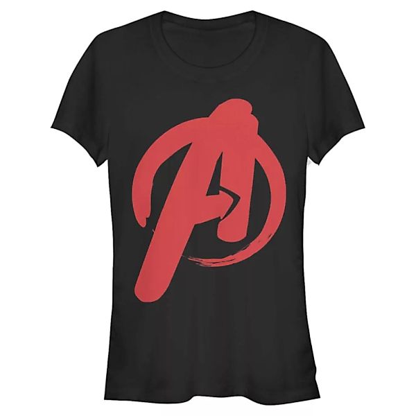 Marvel - Logo Avenger Paint - Frauen T-Shirt günstig online kaufen