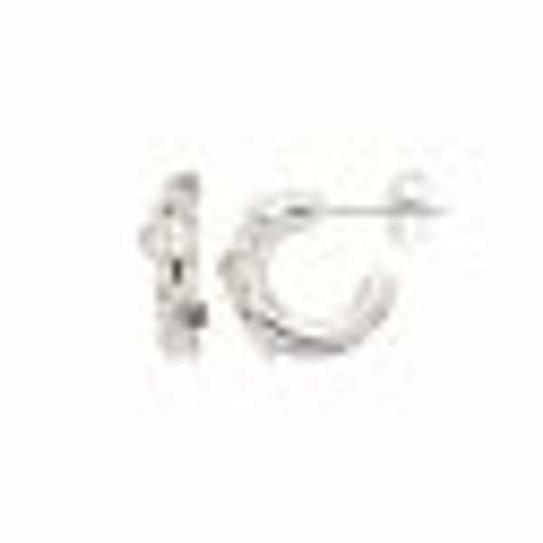 Creolen 925 Sterling Silber rhodiniert Glänzend Amethyst Topas grün günstig online kaufen