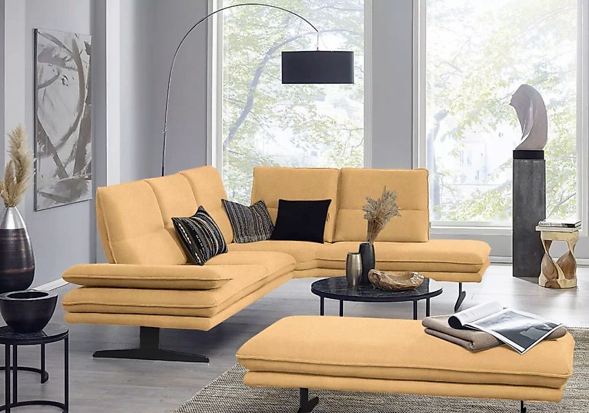 W.SCHILLIG Ecksofa "broadway, Designsofa, mit tollem Sitzkomfort, L-Form", günstig online kaufen