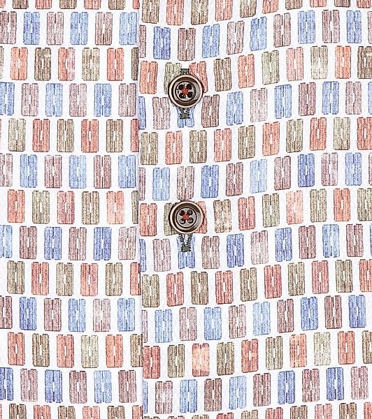 R2 Hemd Blöcke Multicoloured - Größe 38 günstig online kaufen