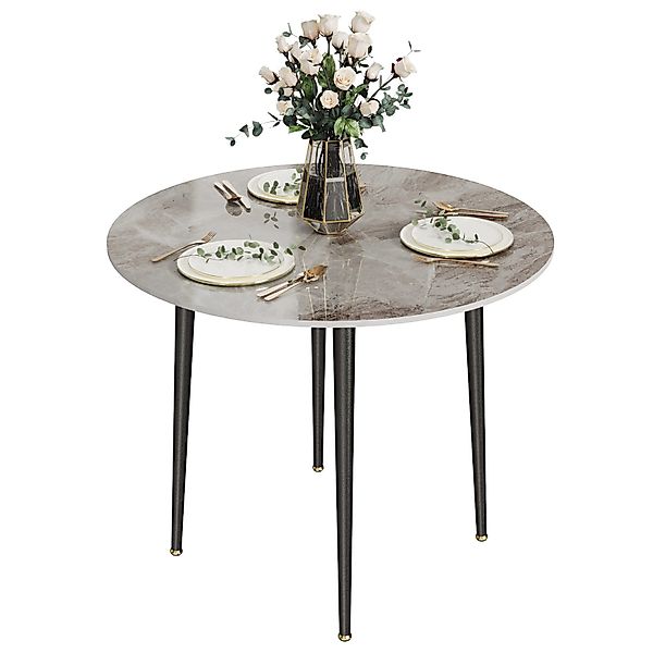FATIVO Esstisch Luxus Marmor Skandinavisch Gesinterter günstig online kaufen