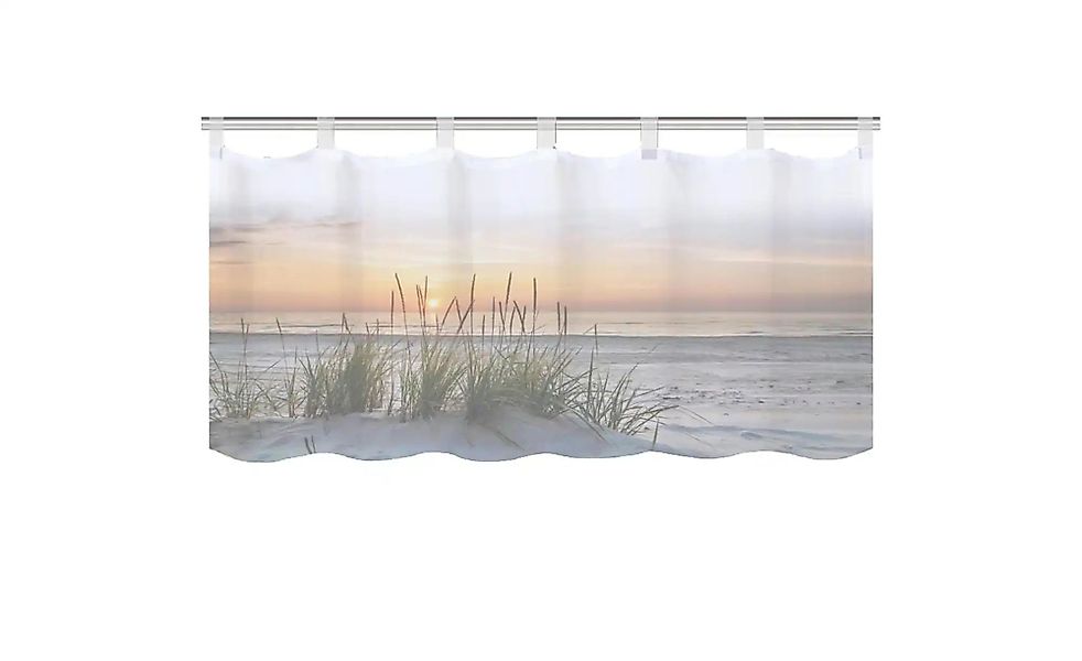 HOME WOHNIDEEN Scheibengardine EVENING (1 St), Schlaufen, blickdicht, HxB: günstig online kaufen