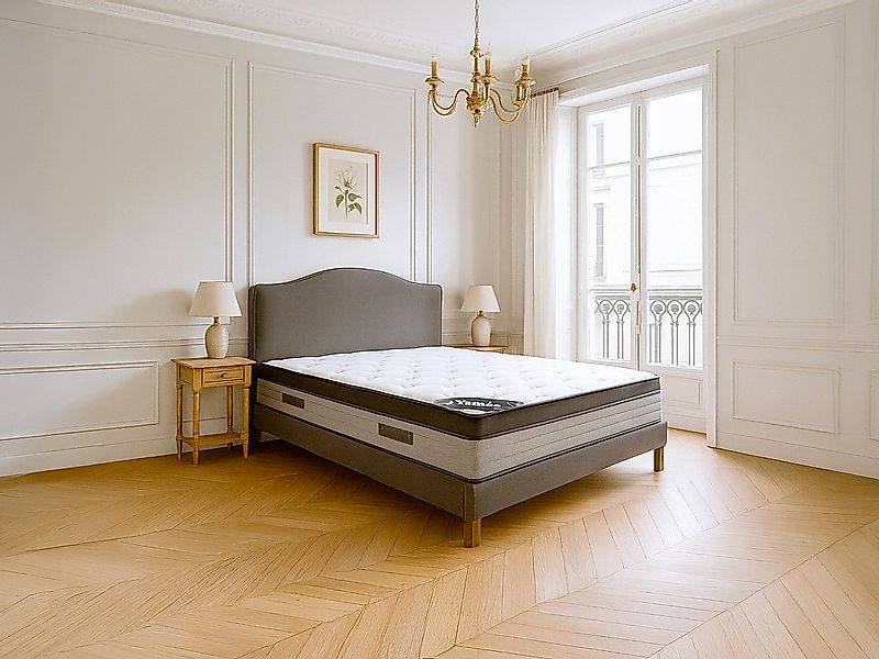 Matratze 180 x 200 cm, Hybridmatratze 7-Zonen-Taschenfederkern & Memory-Sch günstig online kaufen