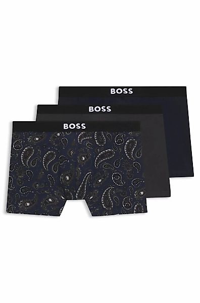 BOSS Boxershorts "Boxer Brief 3P BOSS ONE", (3 St.), elastischer Bund mit L günstig online kaufen