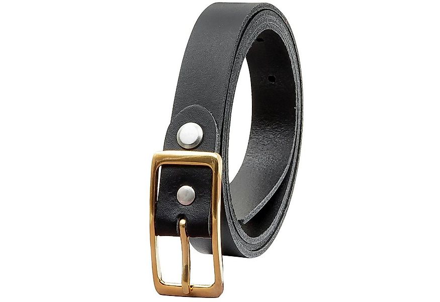 COLOGNEBELT Ledergürtel OM12-SL-Schwarz MADE IN GERMANY, Schwarz Kürzbar, 1 günstig online kaufen