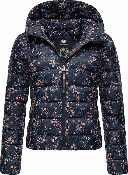 Ragwear Steppjacke "Tiasa" mitKapuze Geblümte Winterjacke mit Kapuze günstig online kaufen