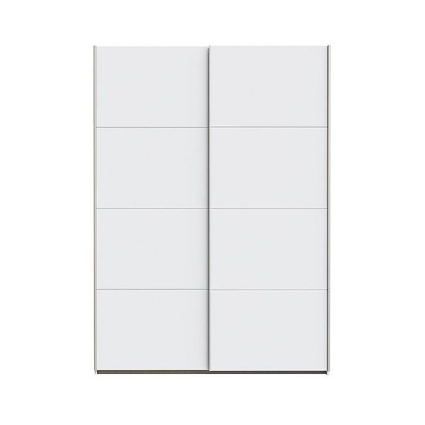 FORTE Schiebetürenschrank in Weiss - 150,1x210,5x61,2cm (BxHxT) günstig online kaufen