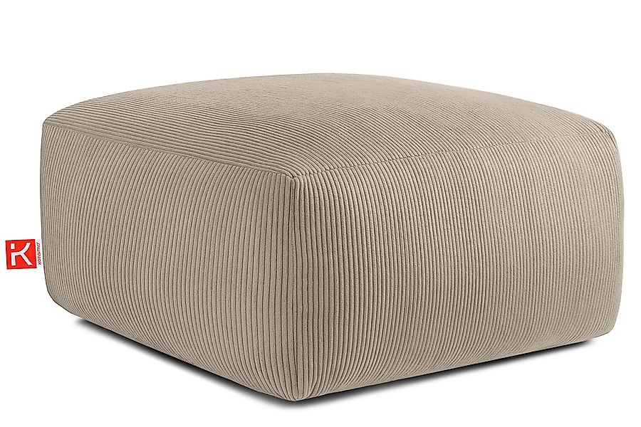 KONSIMO® Sitzhocker BUFFO Pouf, Polsterhocker, hergestellt günstig online kaufen