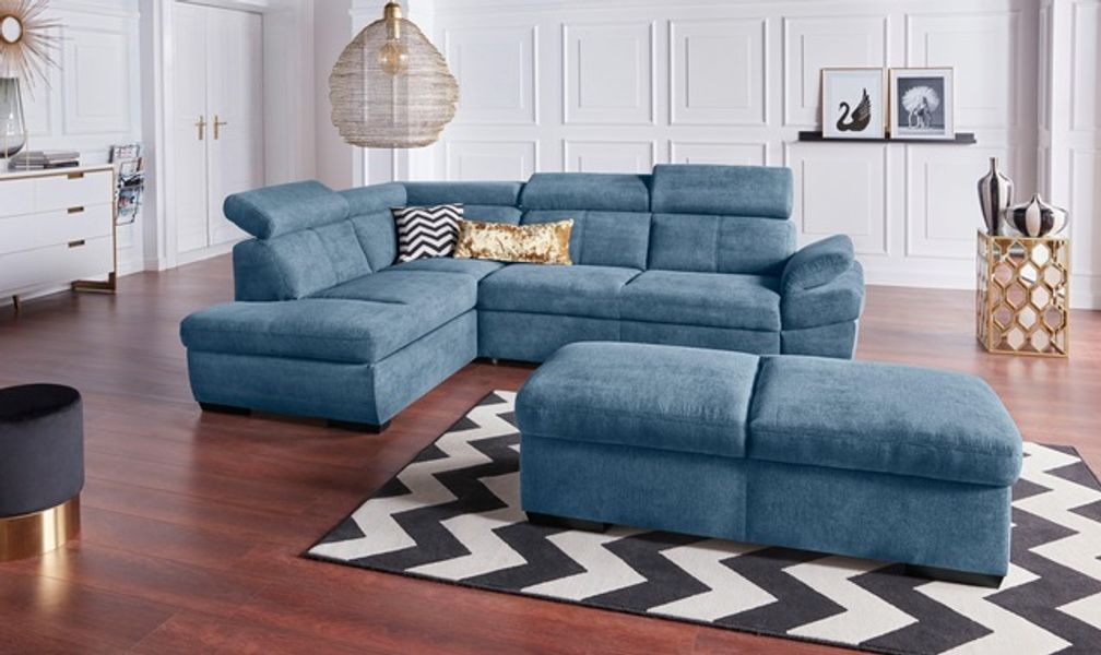 exxpo - sofa fashion Ecksofa »Salerno, klassisch modernes Funktionssofa, ho günstig online kaufen