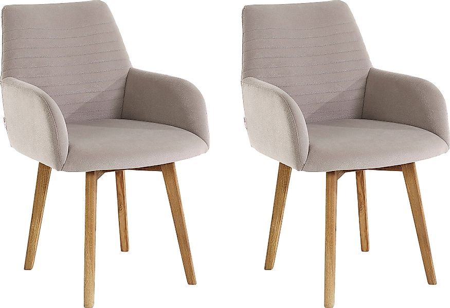 OTTO products Armlehnstuhl "Alessja" (Set) 2 Stk. Microfaser Bezug aus Micr günstig online kaufen