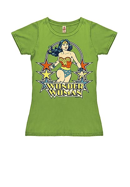 LOGOSHIRT T-Shirt "Wonder Woman Stars" günstig online kaufen