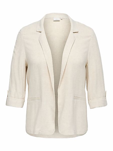 ONLY CARMAKOMA Longblazer "CARSIESTA 3/4 OPEN LIN BL BLAZE TLR NOOS" günstig online kaufen