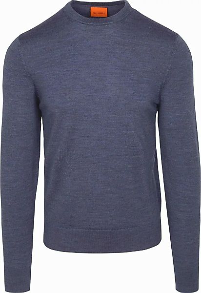 Suitable Merino Pullover Denim Blau - Größe M günstig online kaufen