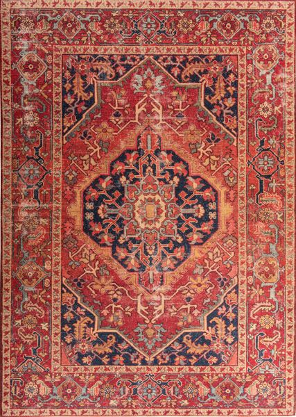 Gino Falcone Teppich "Cecilia 28623" rechteckig 3 mm Höhe Flachgewebe, bedr günstig online kaufen