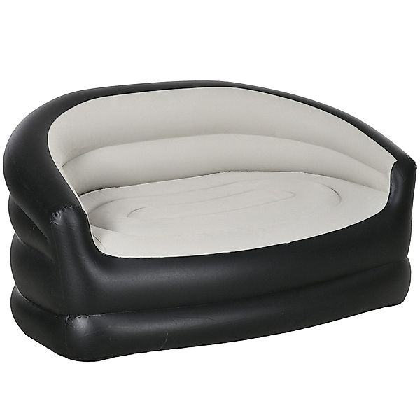 Outsunny Luftsessel Aufblasbares Sofa mit weichem günstig online kaufen
