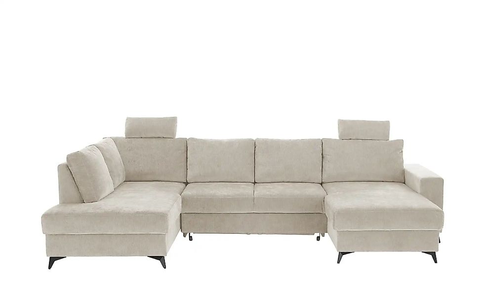 uno Wohnlandschaft mit Schlaffunktion Salamanca ¦ creme ¦ Maße (cm): B: 280 günstig online kaufen