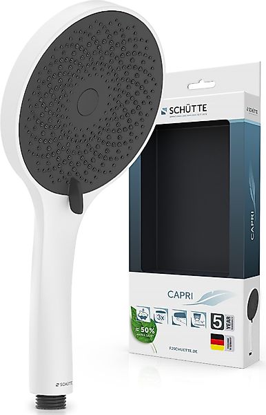 Schütte Handbrause CAPRI, Duschbrause, 3-fach verstellbar, günstig online kaufen