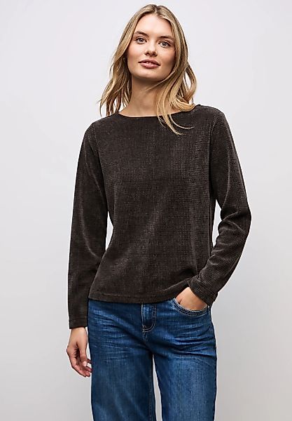 STREET ONE Langarmshirt mit U-Boot-Ausschnitt günstig online kaufen