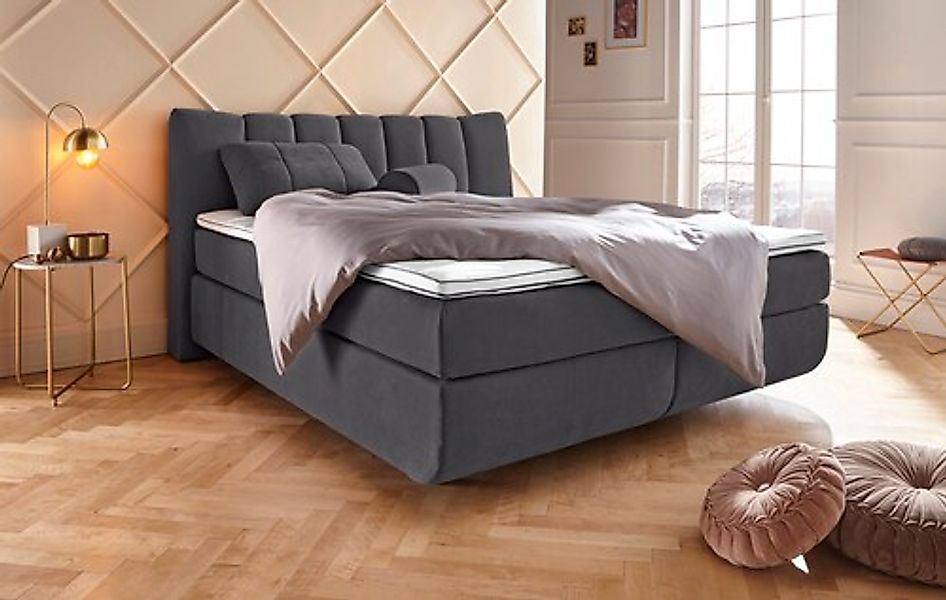 Leonique Boxspringbett »Océane«, Bodenfrei- wirkt freischwebend, verschiede günstig online kaufen
