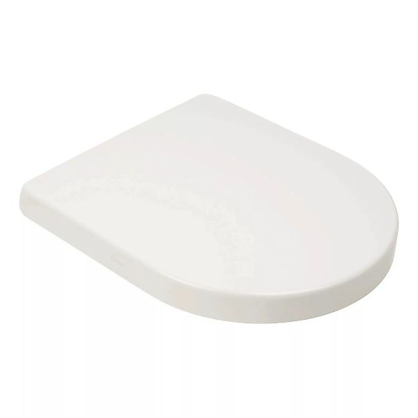 Calmwaters WC Sitz Honest Weiß D-Form Absenkautomatik Abnehmbar 26LP3479 günstig online kaufen