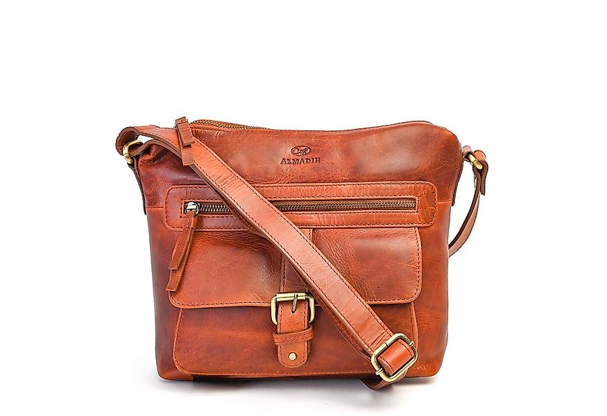 ALMADIH Umhängetasche Leder Damentasche LINA Schultertasche Henkeltasche Fr günstig online kaufen