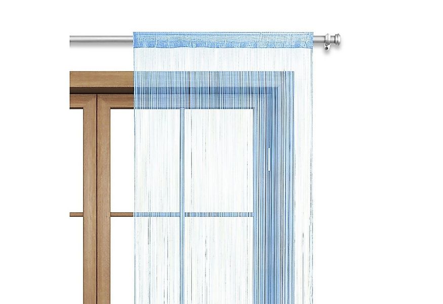wometo Fadenvorhang One (1 St), Stangendurchzug, halbtransparent, 100% Poly günstig online kaufen