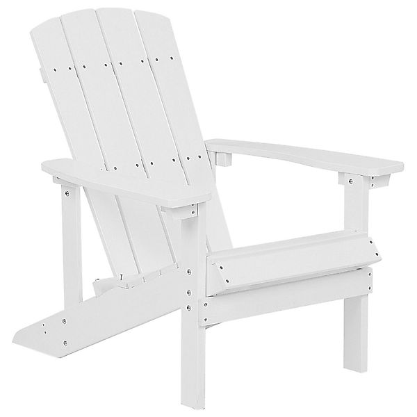 Beliani Gartenstuhl Weiss 88x75x88 günstig online kaufen
