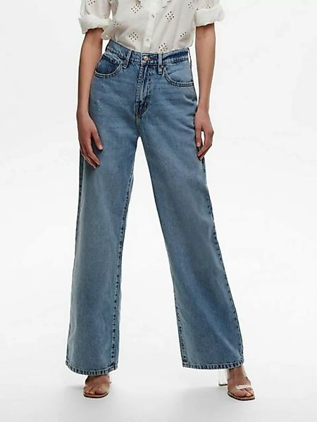 ONLY Weite Jeans Hope (1-tlg) Weiteres Detail, Plain/ohne Details günstig online kaufen