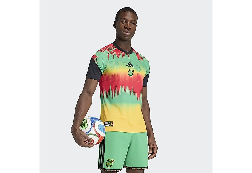 adidas Performance Fußballtrikot JAMAIK 26 X BOB MARLEY HOME AUFWÄRMTRIKOT günstig online kaufen