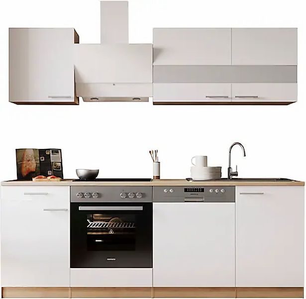 RESPEKTA Küche »Merle« Breite 220 cm, mit Soft-Close, in exklusiver Konfigu günstig online kaufen