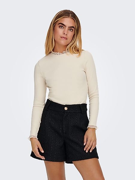 ONLY Langarmshirt ONLLESLIE L/S LACE MIX günstig online kaufen