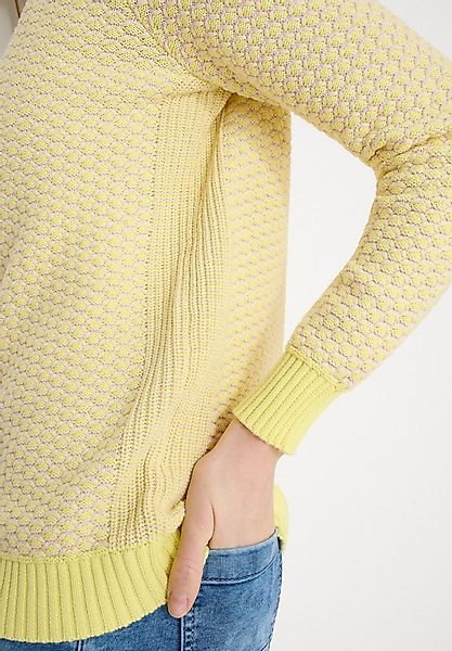 CECIL Strickpullover im Two-Tone-Stil günstig online kaufen
