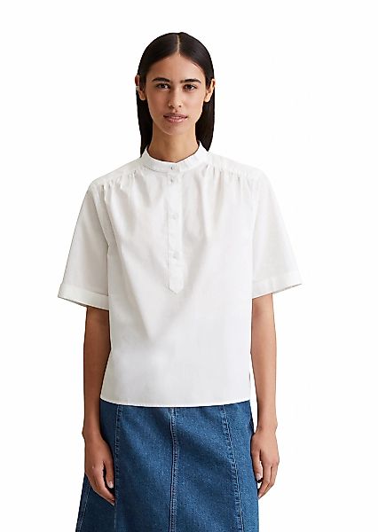 Marc OPolo DENIM Kurzarmbluse "aus Papertouch Popeline" günstig online kaufen