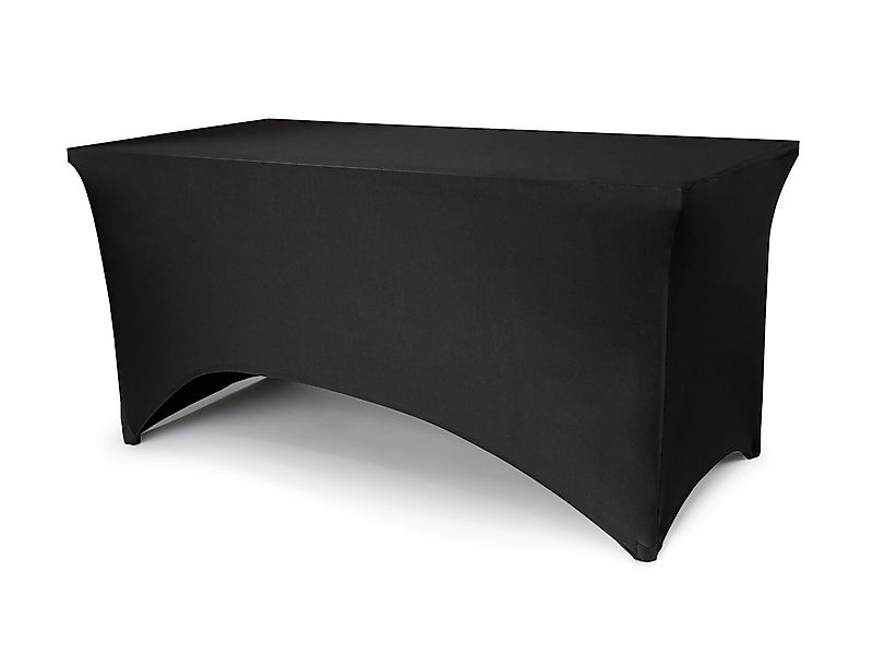 partydeco Tischläufer, Tischhusse 183x76cm rechteckig Schwarz günstig online kaufen