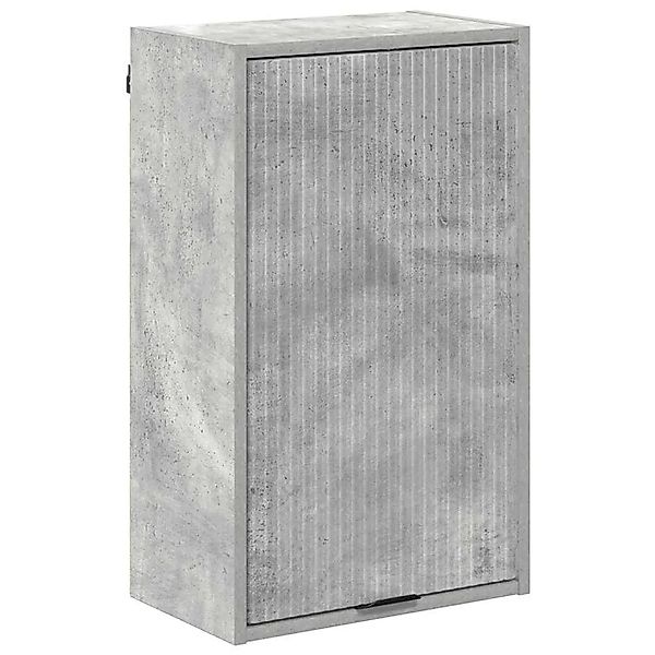 vidaXL Badezimmerschrank Wandmontiert Beton Grau 39 x 23,5 x 65 cm 883387 günstig online kaufen