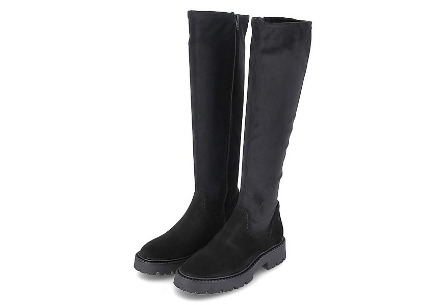 Tamaris Tamaris 1-25617-45-001 Damen Leder & Textil schwarz Stiefel günstig online kaufen