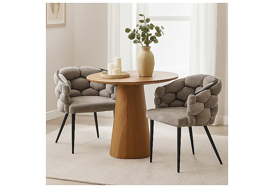 HTI-Living Esszimmerstuhl Stuhl Alsen Schwarz (Stück, 1 St), Design Polster günstig online kaufen