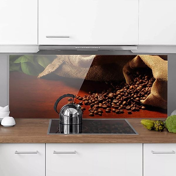 Glas Spritzschutz Kaffee - Panorama Dulcet Coffee günstig online kaufen