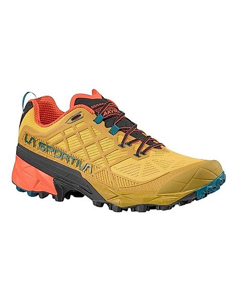 La Sportiva Trail-Laufschuhe Akyra II 2024 gelb/everglade Herren Wanderschu günstig online kaufen