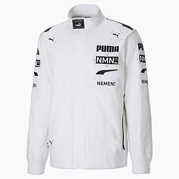 PUMA x NEMEN Racing Herren Trainingsjacke | Mit Aucun | Weiß | Größe: XS günstig online kaufen