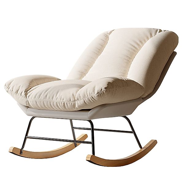 FUROKOY Schaukelstuhl Schaukelstuhl Stillsessel Relaxsessel mit günstig online kaufen