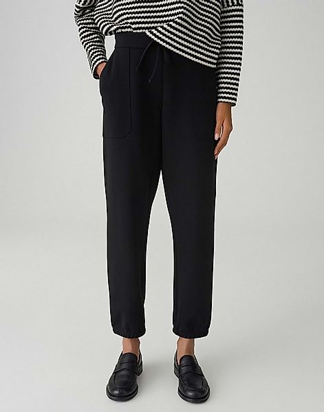 OPUS Stoffhose ERSIMA aus BCI Cotton Mix Schmal zulaufendes Bein, eckige Ta günstig online kaufen