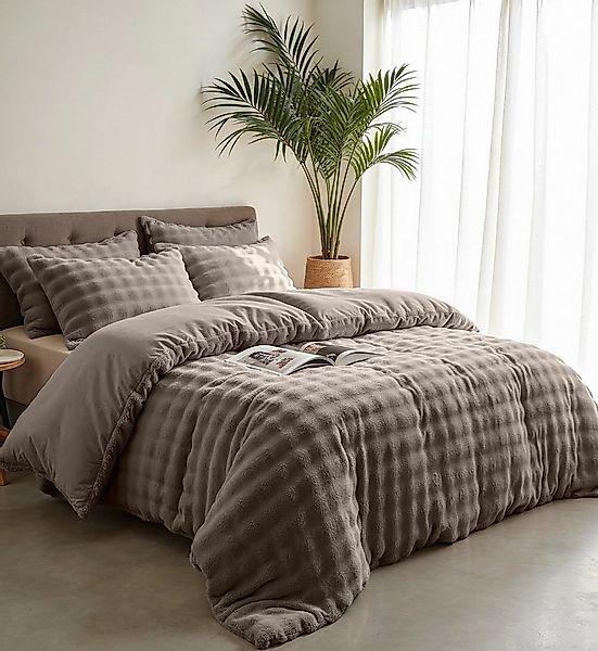 Sitheim-Europe Bettwäsche Bettwäsche-Set Bettbezug Pom Pom, 3 teilig günstig online kaufen