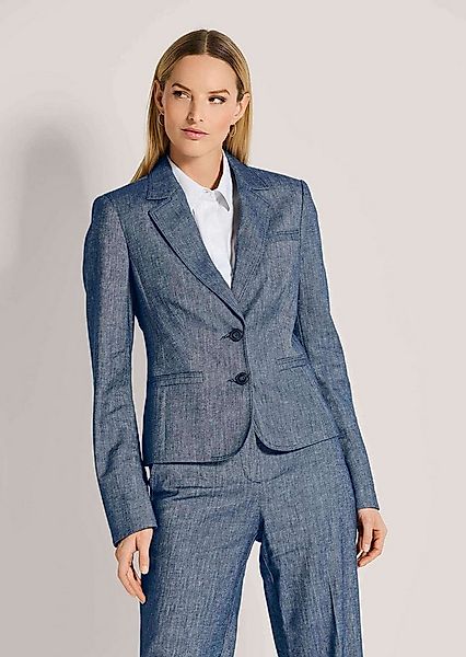 MADELEINE Kurzblazer Eleganter Einreiher mit Reverskragen Reverskragen, Lei günstig online kaufen