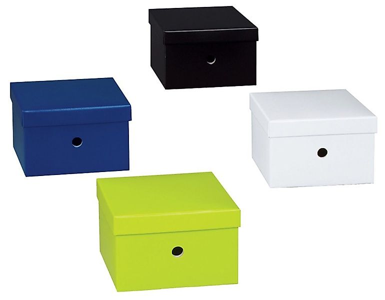 NIPS Aufbewahrungsbox UNI COLOUR (1 Stück) Mehrzweckbox mit Deckel, B/H/T: günstig online kaufen